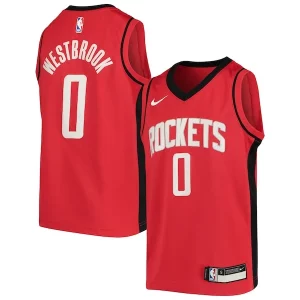 Moderno Russell Westbrook Houston Rockets Nike Youth Swingman Jersey Icon Edition Red