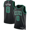 Classico Prestigioso Lussuoso Jayson Tatum Boston Celtics Jordan Brand Unisex Swingman Jersey Statement Edition Black