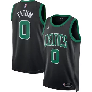 Classico Prestigioso Lussuoso Jayson Tatum Boston Celtics Jordan Brand Unisex Swingman Jersey Statement Edition Black