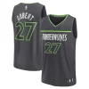 Fantastico Classico Rudy Gobert Minnesota Timberwolves Fast Break Replica Player Jersey Statement Edition Black