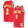 Attraente Classico Bellissimo Tracy McGrady Houston Rockets 2001/02 Hardwood Classics Swingman Jersey Red
