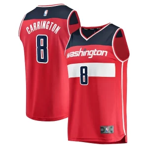 Sofisticato Fantastico Carlton Carrington Washington Wizards Fast Break Replica Player Jersey Icon Edition Red