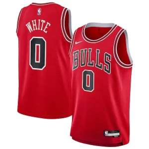 Carino Coby White Chicago Bulls Youth Swingman Jersey Red Icon Edition