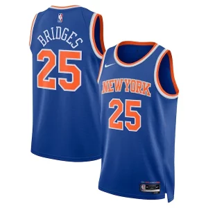 Splendido Elegante Mikal Bridges New York Knicks Nike Unisex 2024 Offseason Addition Nike Swingman Jersey Blue