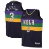 Lussuoso Fantastico CJ McCollum New Orleans Pelicans Nike Youth Swingman Jersey City Edition Purple