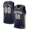 Cool New Orleans Pelicans Nike Unisex 2022/23 Swingman Custom Jersey Navy Icon Edition