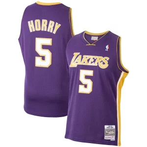 Sofisticato Lussuoso Robert Horry Los Angeles Lakers 1999/00 Hardwood Classics Swingman Jersey Purple