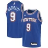 Prestigioso RJ Barrett New York Knicks Jordan Brand Youth 2020/21 Swingman Player Jersey Statement Edition Blue