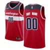 Elegante Sofisticato Washington Wizards Nike Swingman Custom Jersey Red Icon Edition