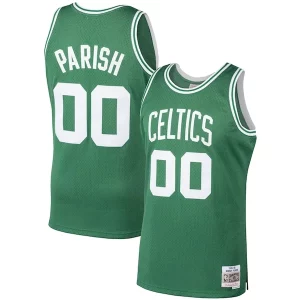 Raffinato Pratico Robert Parish Boston Celtics 1985/86 Hardwood Classics Swingman Jersey Kelly Green