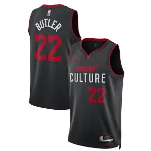 Elegante Prestigioso Sofisticato Jimmy Butler Miami Heat Nike Unisex 2023/24 Swingman Jersey Black City Edition