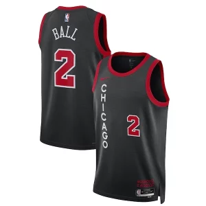 Eccezionale Lonzo Ball Chicago Bulls Nike Unisex 2023/24 Swingman Jersey Black City Edition