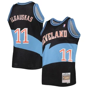 Carino Lussuoso Splendido Zydrunas Ilgauskas Cleveland Cavaliers Hardwood Classics Swingman Jersey Black