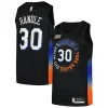 Meraviglioso Lussuoso Incantevole Julius Randle New York Knicks Nike Swingman Player Jersey City Edition Black