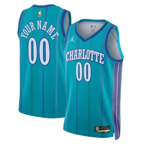 Duraturo Splendido Sofisticato Charlotte Hornets Jordan Brand Unisex 2023/24 Custom Swingman Jersey Classic Edition Teal