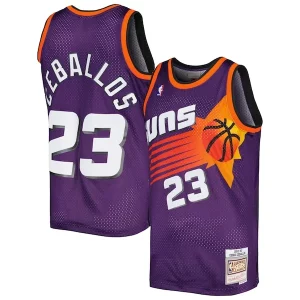 Eccezionale Cedric Ceballos Phoenix Suns 1992/93 Hardwood Classics Swingman Jersey Purple