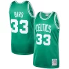 Delizioso Accattivante Elegante Larry Bird Boston Celtics 1985/86 Hardwood Classics Authentic Jersey Kelly Green