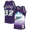 Comodo Fantastico Karl Malone Utah Jazz 1996/97 Hardwood Classics NBA 75th Anniversary Diamond Swingman Jersey Purple
