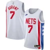 Prestigioso Kevin Durant Brooklyn Nets Nike Swingman Jersey Classic Edition White