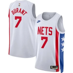 Prestigioso Kevin Durant Brooklyn Nets Nike Swingman Jersey Classic Edition White