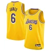 Bellissimo LeBron James Los Angeles Lakers Nike Youth Swingman Jersey Icon Edition Gold