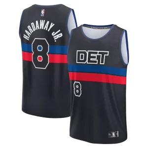 Attraente Elegante Eccezionale Tim Hardaway Jr. Detroit Pistons Youth Fast Break Player Jersey Statement Edition Black