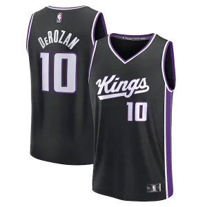 Versatile Fantastico Cool DeMar DeRozan Sacramento Kings Youth Fast Break Replica Player Jersey Icon Edition Black