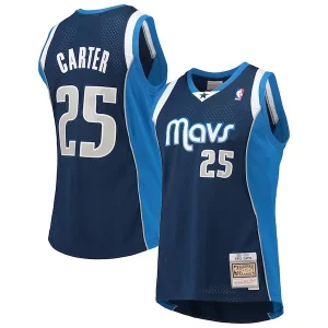 Cool Splendido Prestigioso Vince Carter Dallas Mavericks 2011/12 Hardwood Classics Swingman Jersey Navy