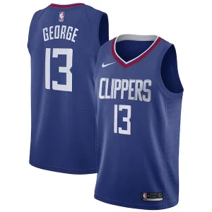 Bellissimo Splendido Attraente Paul George LA Clippers Nike 2019/20 Swingman Jersey Blue Icon Edition