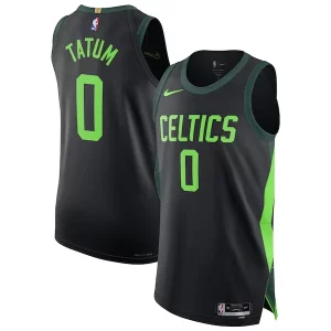 Lussuoso Incantevole Jayson Tatum Boston Celtics Nike 2024/25 Authentic Player Jersey City Edition Black