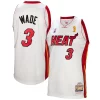 Versatile Splendido Dwyane Wade Miami Heat 2005 06 Authentic Player Jersey White