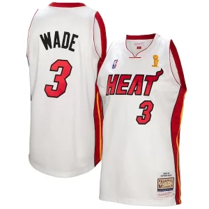 Versatile Splendido Dwyane Wade Miami Heat 2005 06 Authentic Player Jersey White