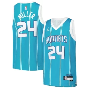 Resistente Versatile Brandon Miller Charlotte Hornets Nike Youth Swingman Jersey Icon Edition Teal