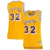 Elegante Fantastico Cool Magic Johnson Los Angeles Lakers Women's 1984/85 Hardwood Classics Swingman Jersey Gold