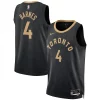 Duraturo Moderno Scottie Barnes Toronto Raptors Nike Unisex 2022/23 Swingman Jersey City Edition Black