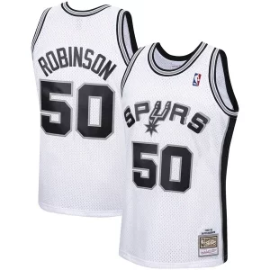 Versatile David Robinson San Antonio Spurs 1998/99 Hardwood Classics Swingman Jersey White