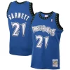Trendy Gorgeous Fantastico Kevin Garnett Minnesota Timberwolves 2001/02 Hardwood Classics Swingman Jersey Blue