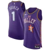 Versatile Bellissimo Eccezionale Devin Booker Phoenix Suns Nike 2024/25 Authentic Player Jersey City Edition Purple