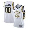 Trendy Indiana Pacers Nike Unisex Swingman Custom Jersey White Association Edition