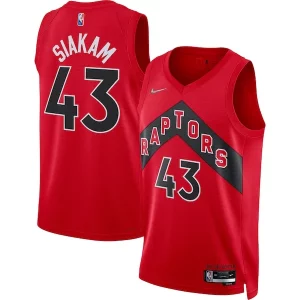 Comodo Elegante Cool Pascal Siakam Toronto Raptors Nike 2021/22 Diamond Swingman Jersey Icon Edition Red