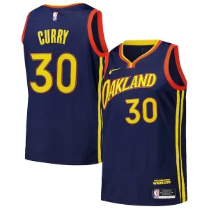Versatile Carino Stephen Curry Golden State Warriors Nike Swingman Player Jersey City Edition Royal