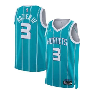 Sofisticato Versatile Delizioso Terry Rozier Charlotte Hornets Jordan Brand Unisex Swingman Jersey Association Edition Teal