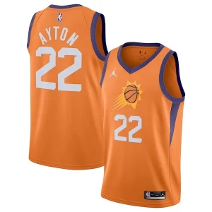 Duraturo Comodo Classico Deandre Ayton Phoenix Suns Jordan Brand 2020/21 Swingman Jersey Statement Edition Orange