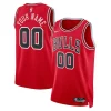 Bellissimo Eccezionale Chicago Bulls Nike Unisex Swingman Custom Jersey Red Icon Edition
