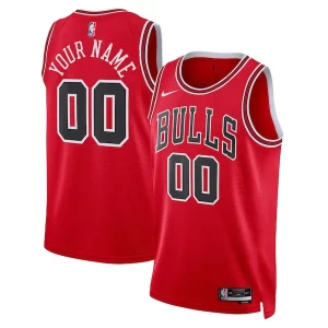 Bellissimo Eccezionale Chicago Bulls Nike Unisex Swingman Custom Jersey Red Icon Edition