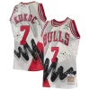 Raffinato Comodo Toni Kukoc Chicago Bulls Hardwood Classics 1995/96 Hyper Hoops Swingman Jersey White
