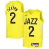 Meraviglioso Robusto Lussuoso Collin Sexton Utah Jazz Nike Youth Swingman Jersey Icon Edition Yellow