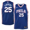 Bellissimo Raffinato Ben Simmons Philadelphia 76ers Nike Youth Swingman Jersey Royal Icon Edition/White