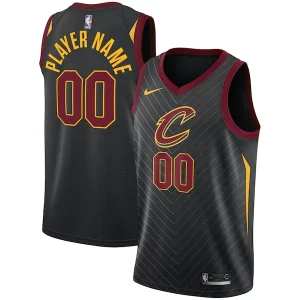 Cool Cleveland Cavaliers Nike Swingman Custom Jersey Black Statement Edition