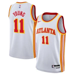 Trendy Trae Young Atlanta Hawks Nike Youth Swingman Jersey Association Edition White